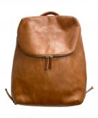 Lampiランピ）の古着「レザーリュック」｜ブラウン