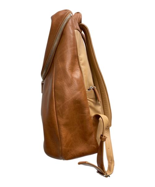 Lampi（ランピ）Lampi (ランピ) レザーリュック ブラウンの古着・服飾アイテム