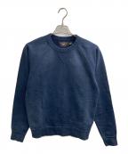 RRLダブルアールエル）の古着「フレンチテリークルーネックスウェット」｜ネイビー