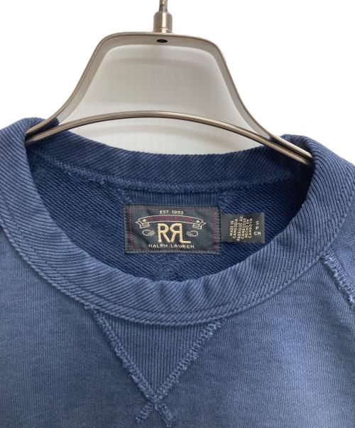 RRL（ダブルアールエル）RRL (ダブルアールエル) フレンチテリークルーネックスウェット ネイビー サイズ:Sの古着・服飾アイテム
