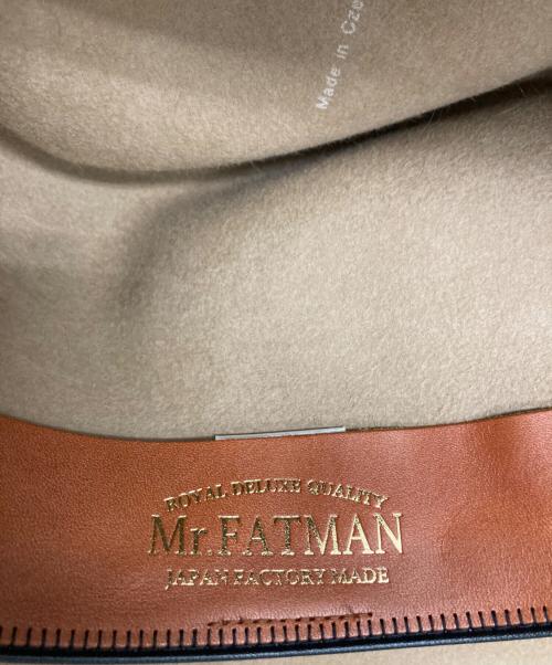 MR FATMAN（ミスターファットマン）MR FATMAN (ミスターファットマン) ウールハット ベージュ サイズ:表記無し（実寸サイズをご参照下さい）の古着・服飾アイテム