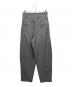 6(ROKU) BEAUTY&YOUTH (ロク ビューティーアンドユース) WOOL CHINZES PANTS グレー サイズ:36：5000円
