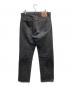LEVI'S (リーバイス) 先染501デニムパンツ ブラック サイズ:33：13000円