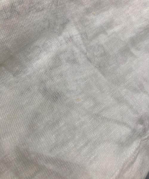 45R（フォーティファイブ・アール）45R (フォーティファイブ・アール) リネンフロントレースカットソー ホワイト サイズ:3の古着・服飾アイテム