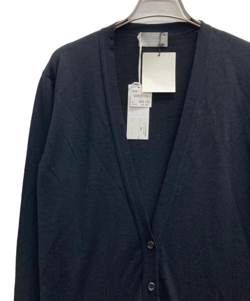MARGARET HOWELL（マーガレットハウエル）MARGARET HOWELL (マーガレットハウエル) JOHN SMEDLEY (ジョンスメドレー) ウールカーディガン ブラック サイズ:記載なし（実寸サイズを参照ください） 未使用品の古着・服飾アイテム