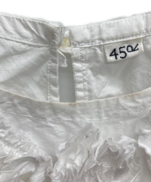 45R（フォーティファイブ・アール）45R (フォーティファイブ・アール) 24SS バチストフリルのMキャミ ホワイト サイズ:表記なし（実寸サイズをご確認ください）の古着・服飾アイテム