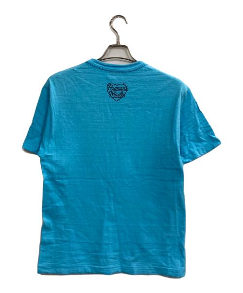 HUMAN MADE（ヒューマンメイド）HUMAN MADE (ヒューマンメイド) ハートロゴTシャツ スカイブルー サイズ:Mの古着・服飾アイテム