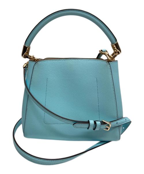 Kate Spade（ケイトスペード）Kate Spade (ケイトスペード) フィービー2WAYバッグ スカイブルーの古着・服飾アイテム