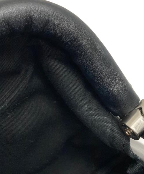 osoi（オソイ）OSOI (オソイ) がま口ショルダーバッグ ブラックの古着・服飾アイテム