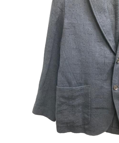 AURALEE（オーラリー）AURALEE (オーラリー) LINEN SILK SUMMER TWEED JACKET ネイビー サイズ:3の古着・服飾アイテム