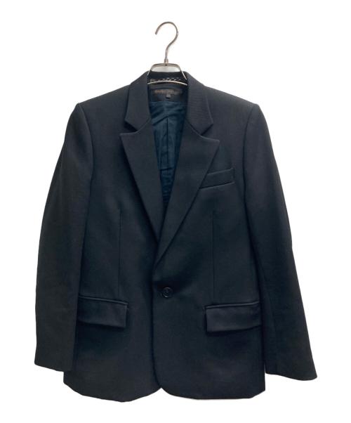 VERONIQUE BRANQUINHO（ヴェロニクブランキーノ）VERONIQUE BRANQUINHO (ヴェロニクブランキーノ) HEAVY WOOL JACKET ブラック サイズ:48の古着・服飾アイテム