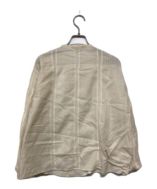 45R（フォーティファイブ・アール）45R (フォーティファイブ・アール) シャツブラウス アイボリー サイズ:２の古着・服飾アイテム