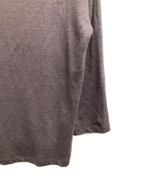 BATONER（バトナ―）BATONER (バトナ―) Men Normandy Linen Basque ブラウン サイズ:2の古着・服飾アイテム