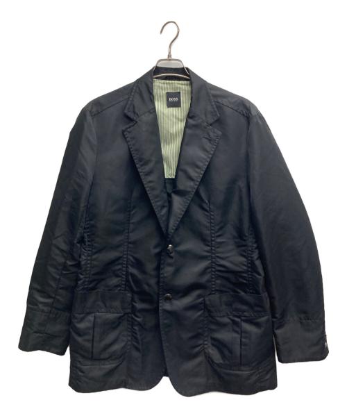 BOSS（ボス）BOSS (ボス) COMBO ナイロンテーラードジャケット ブラック サイズ:050の古着・服飾アイテム