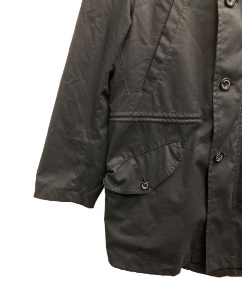 Aquascutum（アクアスキュータム）Aquascutum (アクアスキュータム) ライナー付フーデッドコート ブラック サイズ:Mの古着・服飾アイテム