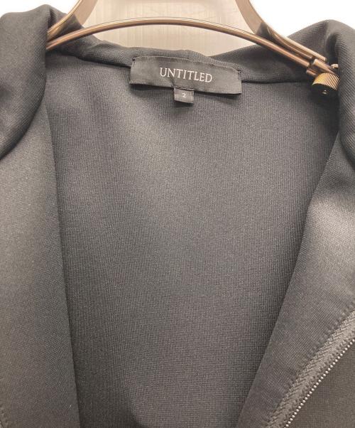 UNTITLED（アンタイトル）UNTITLED (アンタイトル) ジップパーカー ブラック サイズ:2の古着・服飾アイテム