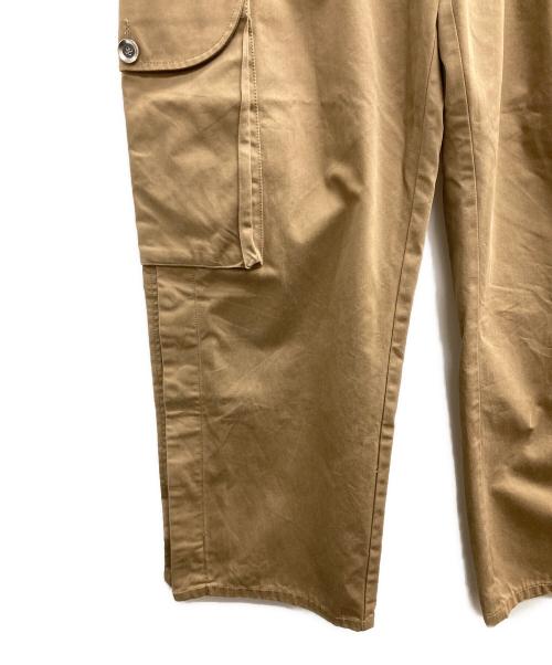 DIESEL（ディーゼル）DIESEL (ディーゼル) ベルテッドカーゴパンツ ベージュ サイズ:25の古着・服飾アイテム