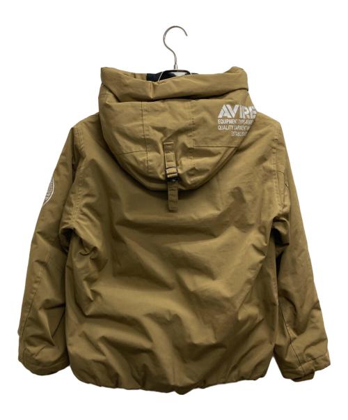 AVIREX（アヴィレックス）AVIREX (アヴィレックス) MILITARY FUNCTION DOWN HOODY JACKET/ ミリタリーファンクション ダウン フーディージャケット ブラウン サイズ:freeの古着・服飾アイテム