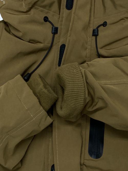 AVIREX（アヴィレックス）AVIREX (アヴィレックス) MILITARY FUNCTION DOWN HOODY JACKET/ ミリタリーファンクション ダウン フーディージャケット ブラウン サイズ:freeの古着・服飾アイテム