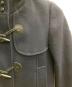中古・古着 BURBERRY BLUE LABEL (バーバリーロンドンブルーレーベル) 裏ノバチェック ショートダッフルコート ネイビー サイズ:36：8000円