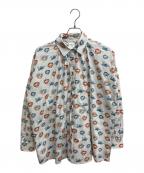 MaxMaraマックスマーラ）の古着「総柄シャツ」｜ホワイト
