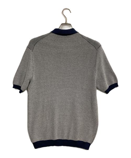 Zanone（ザノーネ）Zanone (ザノーネ) WAKO ニットポロシャツ ネイビー サイズ:50の古着・服飾アイテム