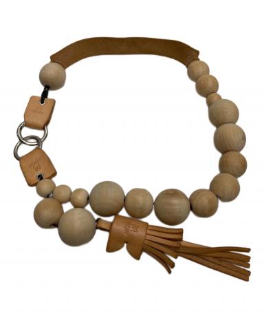 中古・古着通販】nodzoku (ノゾク) Loop.Wood ベージュ｜ブランド