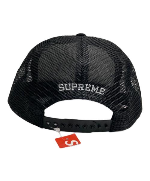 SUPREME（シュプリーム）Supreme (シュプリーム) トラッカーキャップ ブラックの古着・服飾アイテム