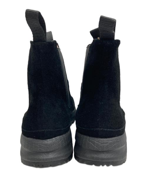 TOMO & CO（トモアンドシーオー）TOMO & CO (トモアンドシーオー) vibramサイドゴアブーツ ブラック サイズ:25㎝の古着・服飾アイテム