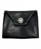 TENAX×wasabi CRAFTテナックス×ワサビ クラフト）の古着「コンパクトウォレット」｜ブラック