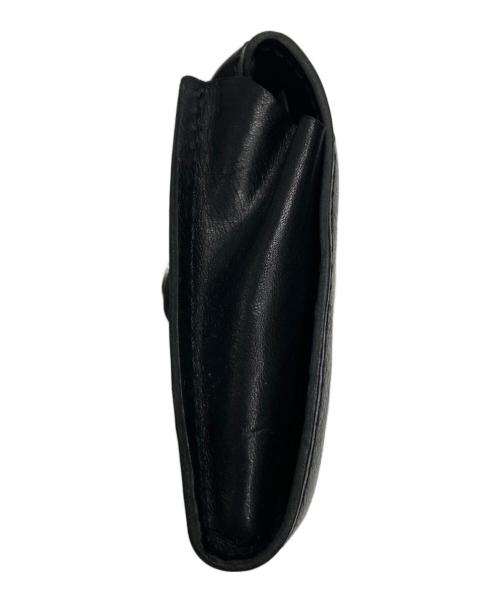 TENAX（テナックス）TENAX (テナックス) wasabi craft (ワサビ クラフト) コンパクトウォレット ブラックの古着・服飾アイテム