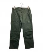 adidasアディダス）の古着「00ｓダブルニーパンツ」｜オリーブ