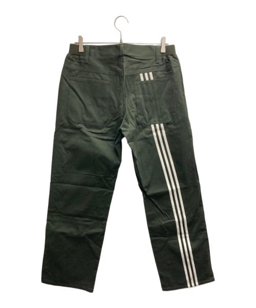 adidas（アディダス）adidas (アディダス) 00ｓダブルニーパンツ オリーブ サイズ:Lの古着・服飾アイテム