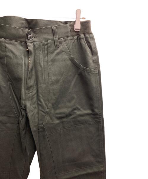 adidas（アディダス）adidas (アディダス) 00ｓダブルニーパンツ オリーブ サイズ:Lの古着・服飾アイテム