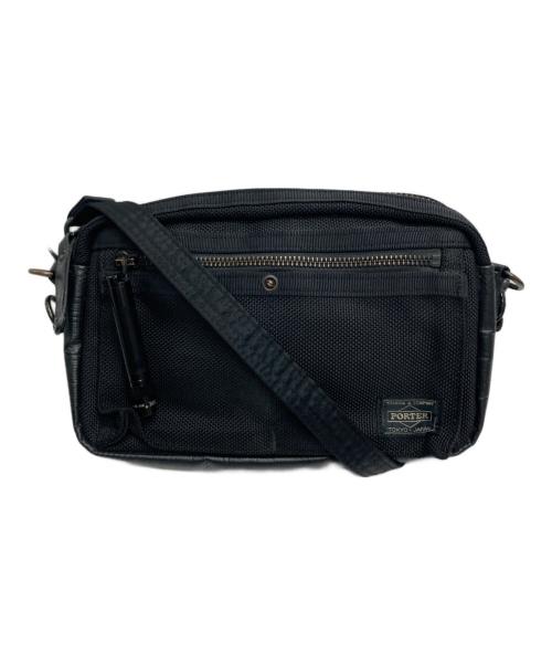 PORTER（ポーター）PORTER (ポーター) HEAT  SHOULDER BAG ブラックの古着・服飾アイテム