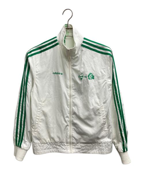 adidas（アディダス）adidas (アディダス) 00’s スタンスミス リバーシブルナイロントラックジャケット ホワイト サイズ:2XSの古着・服飾アイテム