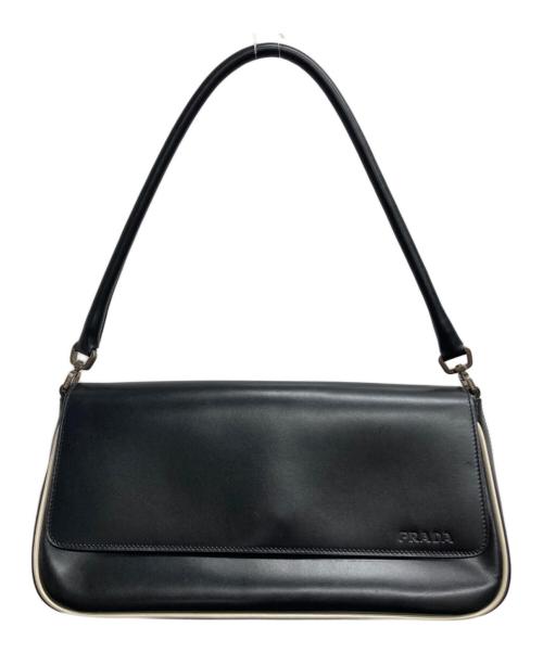 PRADA（プラダ）PRADA (プラダ) VITELLO GYMワンショルダーバッグ ブラックの古着・服飾アイテム