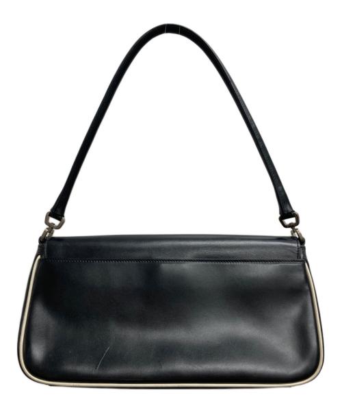 PRADA（プラダ）PRADA (プラダ) VITELLO GYMワンショルダーバッグ ブラックの古着・服飾アイテム