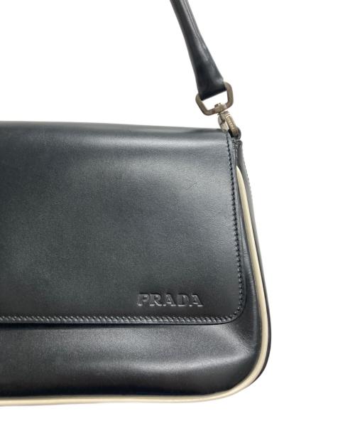 PRADA（プラダ）PRADA (プラダ) VITELLO GYMワンショルダーバッグ ブラックの古着・服飾アイテム
