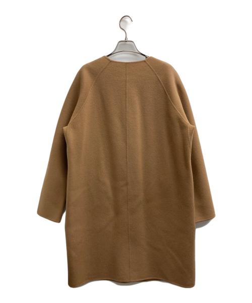 theory（セオリー）theory (セオリー) NEW DIVIDE LUXE ROUNDED COAT ブラウン サイズ:Sの古着・服飾アイテム
