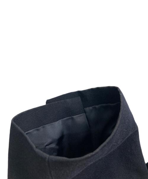 MARGARET HOWELL（マーガレットハウエル）MARGARET HOWELL (マーガレットハウエル) コットンリネン 1B テーラード ジャケット ブラック サイズ:１の古着・服飾アイテム