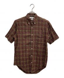 COMME des GARCONS SHIRT（コムデギャルソンシャツ）の古着「90ｓチェックシャツ」｜ブラウン