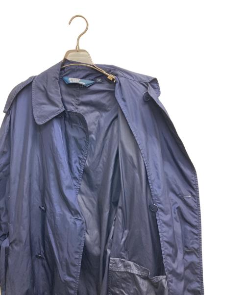 POLO RALPH LAUREN（ポロ・ラルフローレン）POLO RALPH LAUREN (ポロ・ラルフローレン) ナイロントレンチコート ネイビー サイズ:Mの古着・服飾アイテム