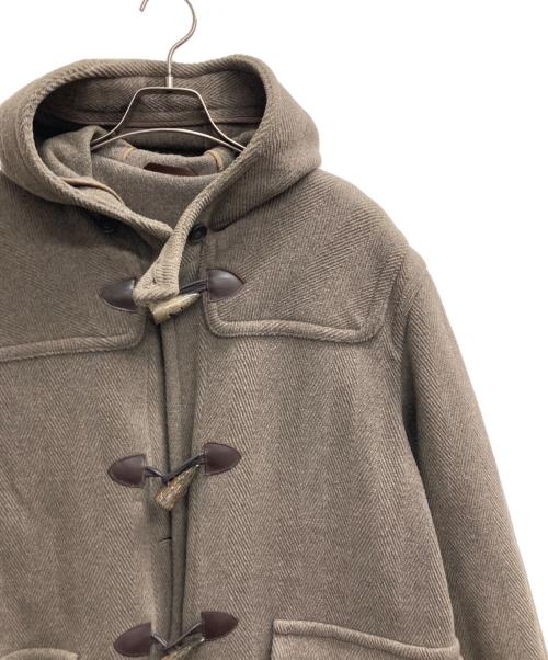 CHAPS RALPH LAUREN（チャップス ラルフローレン）CHAPS RALPH LAUREN (チャップス ラルフローレン) ヘリンボーン ダッフルコート ブラウン サイズ:Mの古着・服飾アイテム