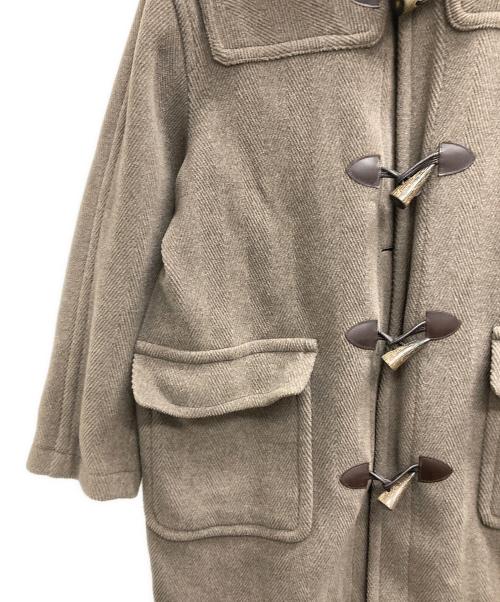 CHAPS RALPH LAUREN（チャップス ラルフローレン）CHAPS RALPH LAUREN (チャップス ラルフローレン) ヘリンボーン ダッフルコート ブラウン サイズ:Mの古着・服飾アイテム
