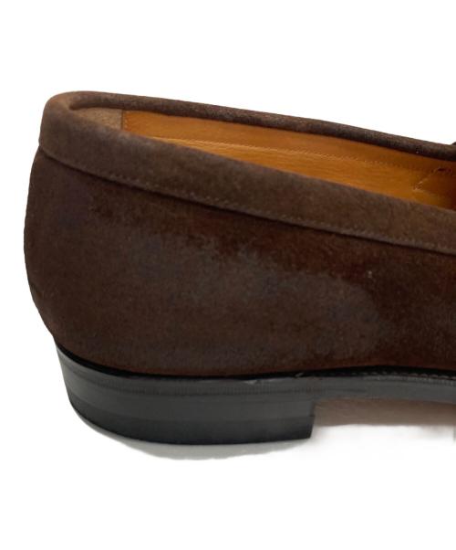 SCOTCH GRAIN（スコッチグレイン）SCOTCH GRAIN (スコッチグレイン) スエードビットローファー ブラウン サイズ:261/2の古着・服飾アイテム