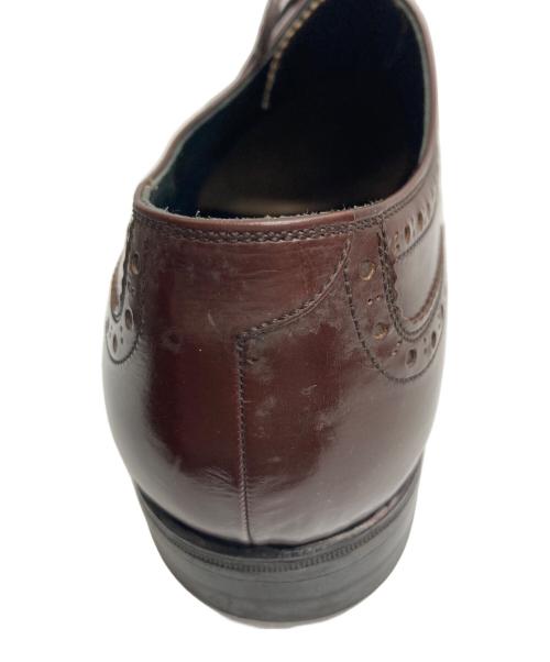 SCOTCH GRAIN（スコッチグレイン）SCOTCH GRAIN (スコッチグレイン) ウィングチップシューズ ブラウン サイズ:261/2EEEの古着・服飾アイテム