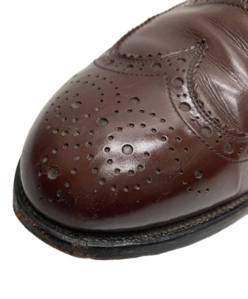 SCOTCH GRAIN（スコッチグレイン）SCOTCH GRAIN (スコッチグレイン) ウィングチップシューズ ブラウン サイズ:261/2EEEの古着・服飾アイテム