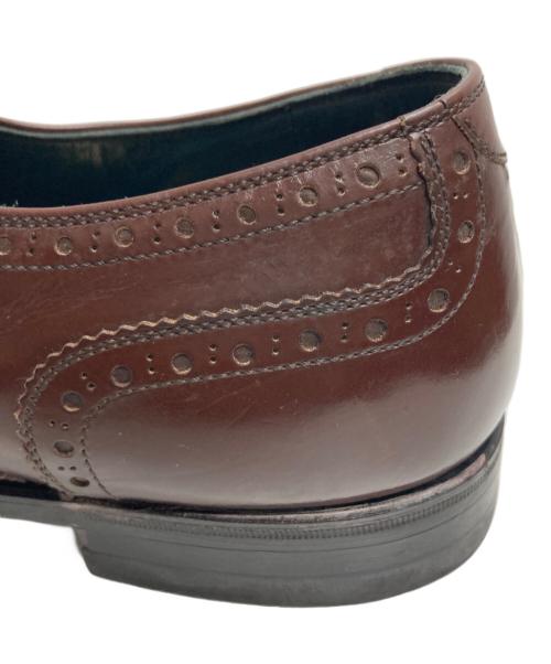 SCOTCH GRAIN（スコッチグレイン）SCOTCH GRAIN (スコッチグレイン) ウィングチップシューズ ブラウン サイズ:261/2EEEの古着・服飾アイテム