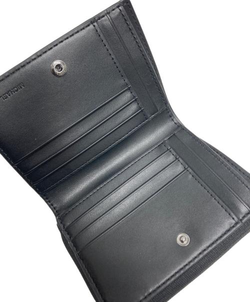 MICHAEL KORS（マイケル・コース）MICHAEL KORS (マイケル・コース) 2つ折り財布 ブラックの古着・服飾アイテム